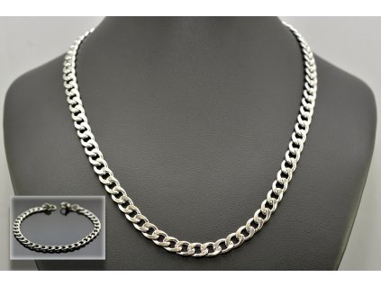 3389 5 s1474 top souprava retizek naramek z chirurgicke oceli