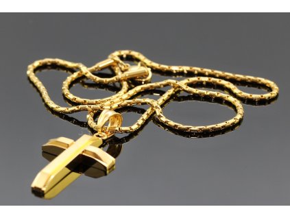 7011 s2510 krizek gold z chirurgicke oceli
