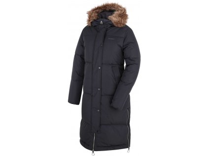 Dámský péřový kabát Downbag L black  Dárek v hodnotě až 199,- zdarma