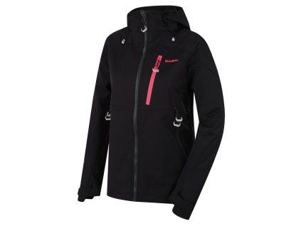 Dámská softshell bunda Sauri L black (Velikost XS)