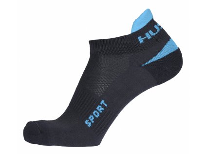 Ponožky Sport antracit/tyrkys