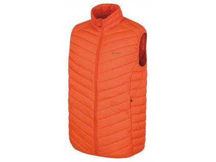 Pánská péřová vesta Dresles M orange