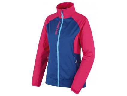 Dámská softshell bunda Suli L pink/blue (Velikost L)