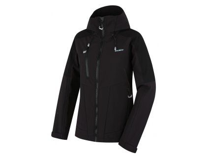 Dámská softshell bunda Sevan L black (Velikost M)