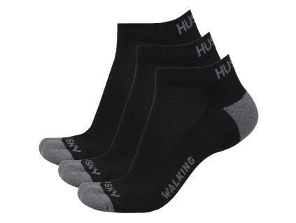 Ponožky Walking 3pack černá (Velikost L (41-44))