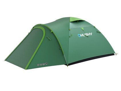 Turistický stan pro 3 osoby Bizon 3 Plus zelená (Velikost OneSize)