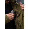 Pánský péřový kabát Downbag M dk. khaki (Velikost XL)