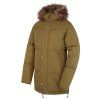 Pánský péřový kabát Downbag M dk. khaki (Velikost XL)