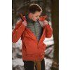 Pánská hardshell bunda Nanook M cihlová (Velikost XL)