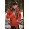 Pánská hardshell bunda Nanook M cihlová (Velikost XL)