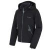 Dětská softshell bunda Salex K black (Velikost 134-140)