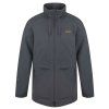 Pánský hardshell kabát Nevr M dk. grey (Velikost XL)
