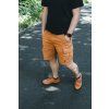 Pánské bavlněné kraťasy Ropy M mustard (Velikost S)