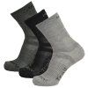 Ponožky Trail 3 pack černá/antracit/sv.šedá (Velikost XL (45-48))