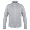 Pánský fleecový svetr na zip Alan M light grey (Velikost XXXL)