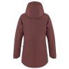 Dámská hardshell bunda Nigalo L dk. wine (Velikost L)