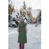 Dámská hardshell vesta Napi L khaki (Velikost XS)