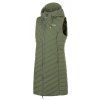 Dámská hardshell vesta Napi L khaki (Velikost XS)