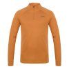 Pánská merino mikina Aron Zip M mustard (Velikost M)