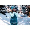 Dámská softshell bunda Suli L pink/blue (Velikost L)