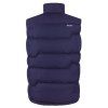 Pánská péřová vesta na zip Deep M dark blue (Velikost L)