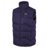 Pánská péřová vesta na zip Deep M dark blue (Velikost L)