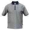 Polo York šedozelená