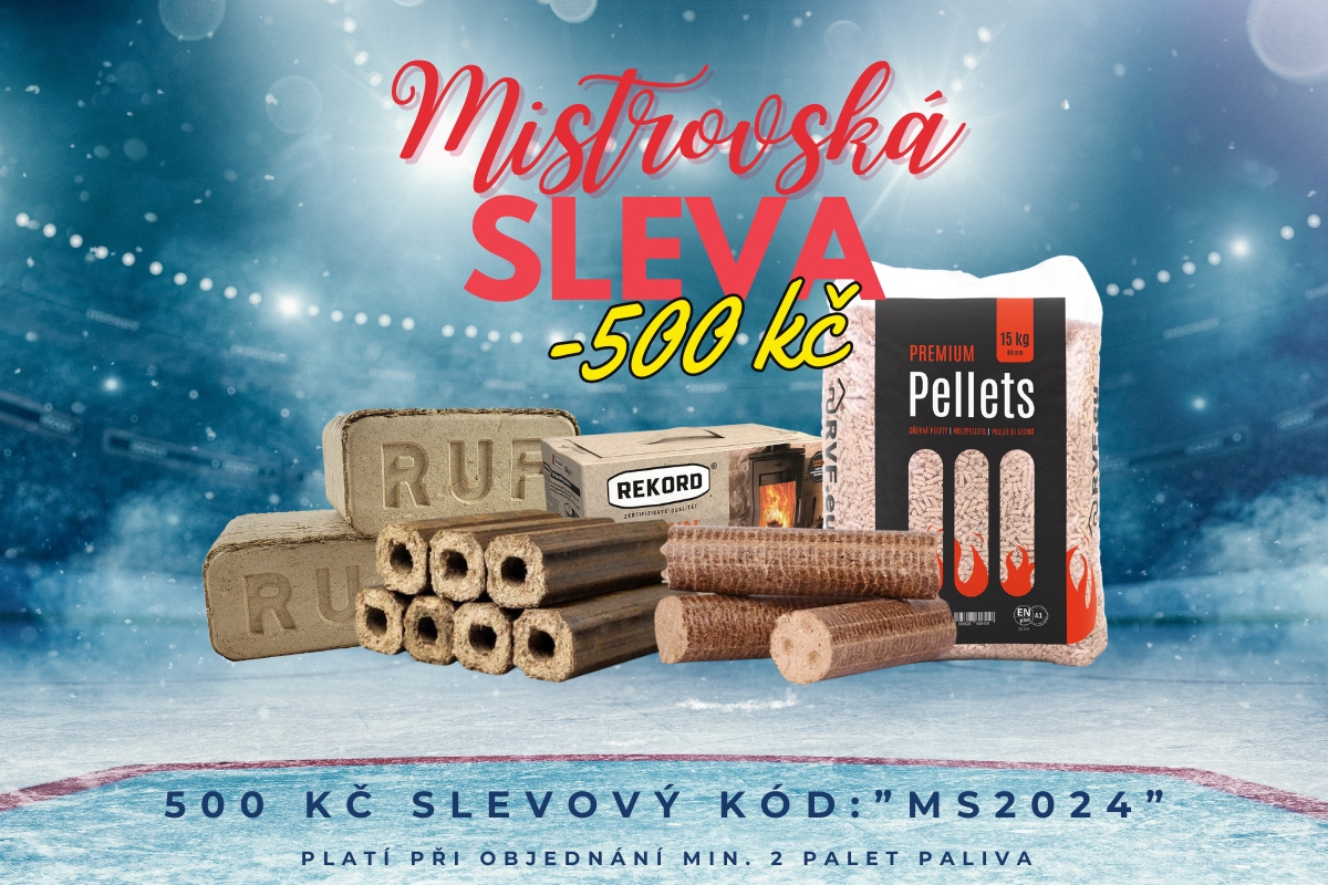 Připravte svůj domov na hokejové zážitky a získejte úžasnou slevu na pevná paliva!
