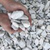 Okrasný štěrk, bílé valounky Carrara, 32 - 63 mm, paleta 1000 kg