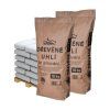 Dřevěné uhlí z dubu a buku 10 kg - paleta 36 ks (360 kg)