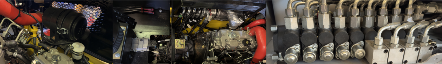 Servis RVmachinery – motorová údržba a výměna oleje u stavebních strojů pro bezproblémový provoz.