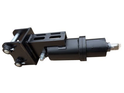 Půdní vrták o šířce 200 mm navržený pro minibagry s váhou 2000–2600 kg, ideální nástroj pro instalaci plotových sloupků a výsadbu stromků.