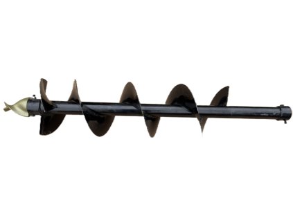 Kvalitní půdní vrták o šířce 200 mm pro minibagry o váze 2000 až 2600 kg, vhodný pro zahradní a stavební práce.