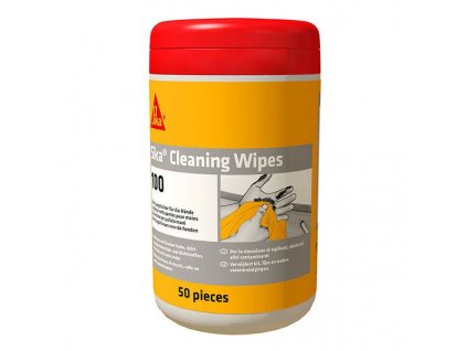 Sika® Cleaning Wipes-100 Vysoko kvalitné čistiace utierky na silne znečistené ruky.