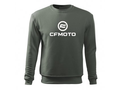 Pánská mikina ESSENTIAL CFMOTO & RWDRACING tmavě šedá