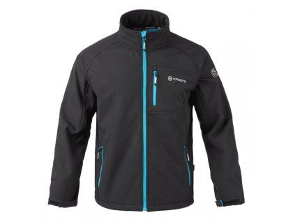 Pánská bunda CFMOTO Softshell, černá (Velikost M)