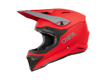 O´Neal přilba 1SRS SOLID (velikost L, materiál Skořepina: 72 % ABS, 28 % EPS; Polstrování: 82% Polyester, 18% Lycra, váha 1330)