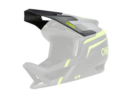 O´Neal kšilt pro přilbu TRANSITION FLASH (velikost L/XL/XXL, materiál 100% Polycarbonate, váha 0)