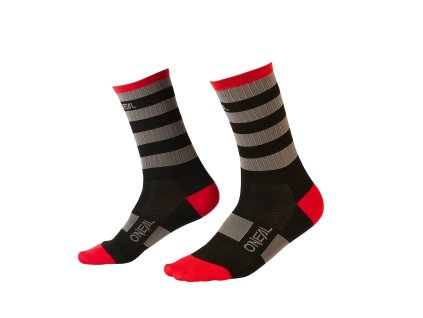 O´Neal MTB ponožky STRIPE (velikost 39-42, materiál 55% Nylon, 18% Polyester, 13% Elasthan, 12% Cotton, 2% Spandex, váha 0)