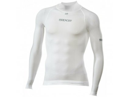 SIXS TS3L BT ultra lehké triko s dl. rukávem a stojáčkem (velikost XS/S, materiál 92% polypropylen, 5% elastan, 3% carbon, váha 0)