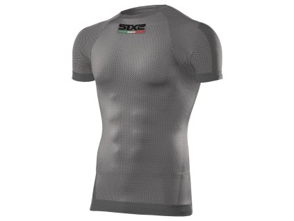 SIXS TS1 tričko s krátkým rukávem (velikost XL/XXL, materiál 77% PP, 15% PA, 5% elastan, 3% carbon, váha 0)