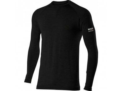 SIXS TS2 Merinos tričko s dlouhým rukávem (velikost S/M, materiál 60% merino, 29% PP, 8% elastan, 3% carbon, váha 0)