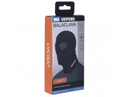 kukla s oddelenym pruzorem pro oci balaclava lycra oxford cerna i332810