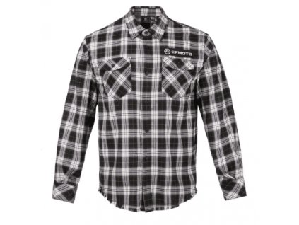 Košile CFMOTO Checkered BK - pánská, 3XL