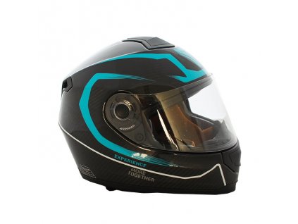 Integrální helma CFMOTO karbon CFH12 - modrá, XL
