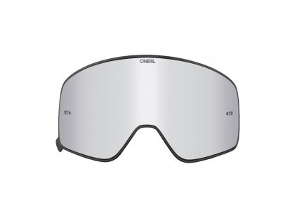 O´Neal náhradní sklo pro černé B-50 FORCE, silver mirror