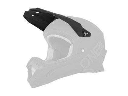 0481 750 o neal ksilt pro detskou prilbu sonus solid cerna 1