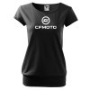 Dámské tričko CITY120 CFMOTO & RWDRACING černé