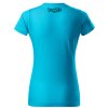 Dámské tričko BASIC134 NoLimit CFMOTO & RWDRACING tyrkysové