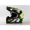 MX 633 cross helma černozelená reflex (Velikost L)